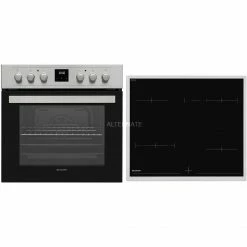 Einbauherd-Sets Sharp K-62DX19IM1-EU, Herdset (edelstahl)