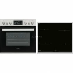 Einbauherd-Sets Sharp K-62V19IM0-EU, Herdset (edelstahl/schwarz)