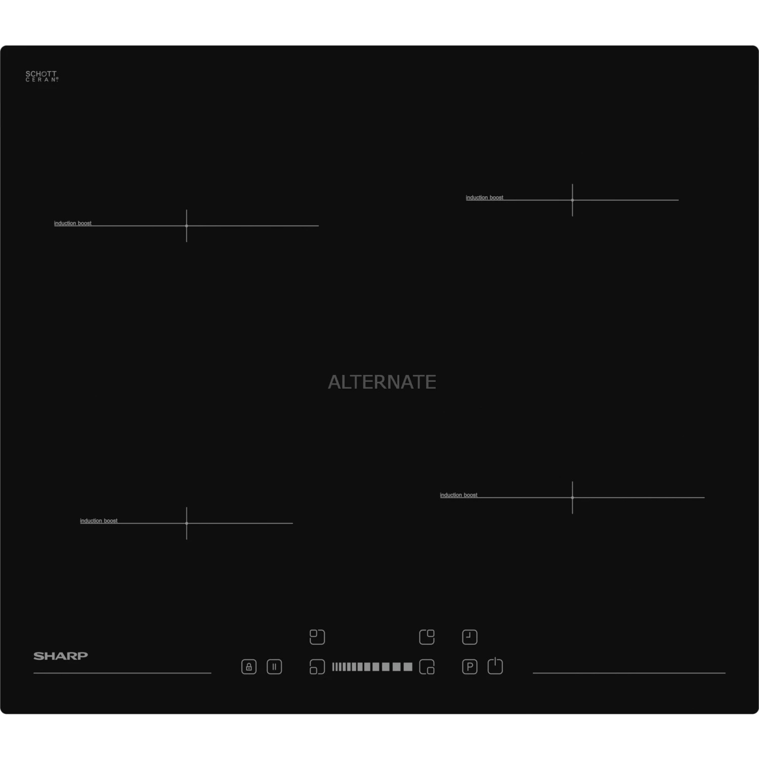 Backöfen-Sets Sharp SET60DX19A6IX19N, Backofen-Set (edelstahl (dunkel)/schwarz) – Bild 4