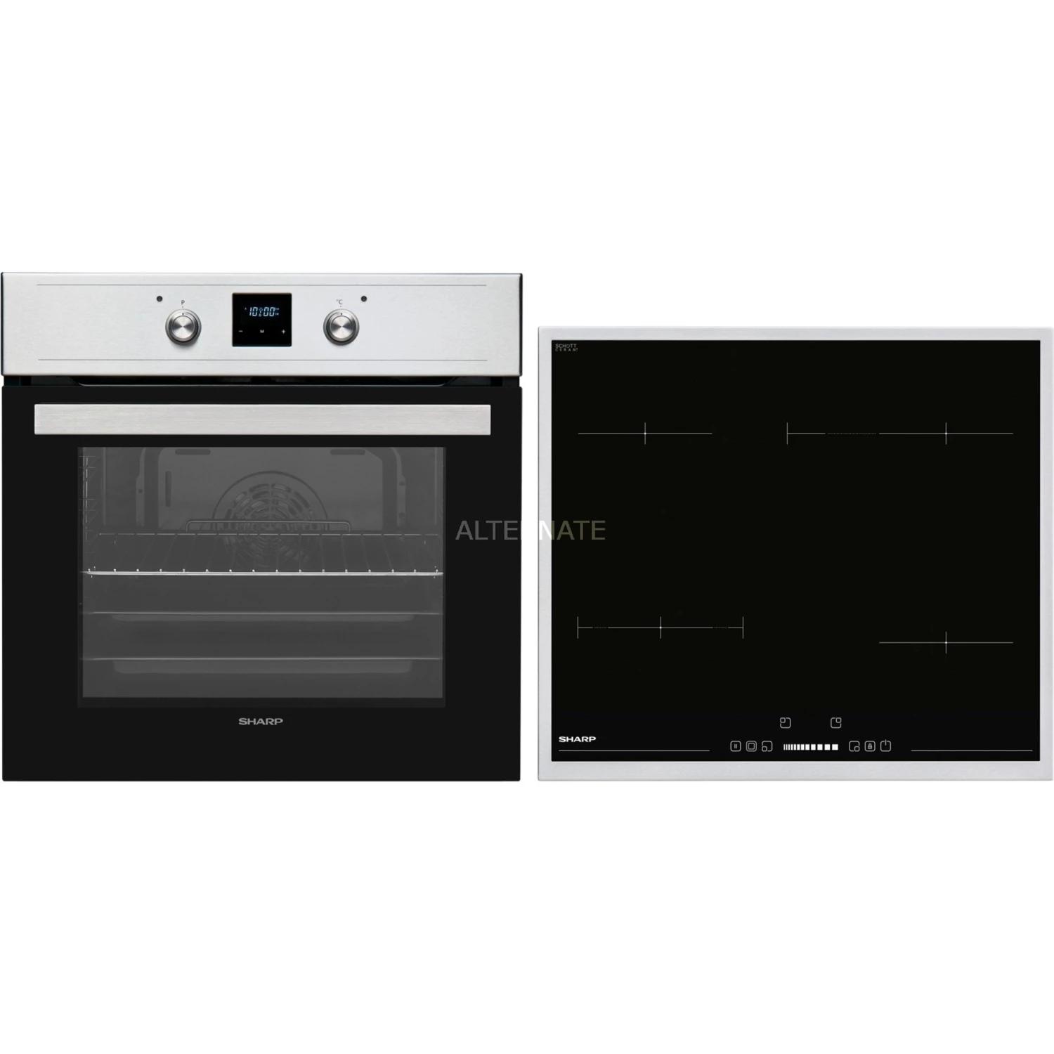 Backöfen-Sets Sharp SET60DX19I6VX09F, Backofen-Set (edelstahl)