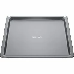 Zubehör Für Backofen Siemens Backblech Emailliert HZ531000 (dunkelgrau)