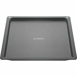 Zubehör Für Backofen Siemens Backblech Emailliert HZ531010 (dunkelgrau)