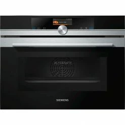Backöfen Siemens CM636GNS1 IQ700, Backofen (schwarz/silber)