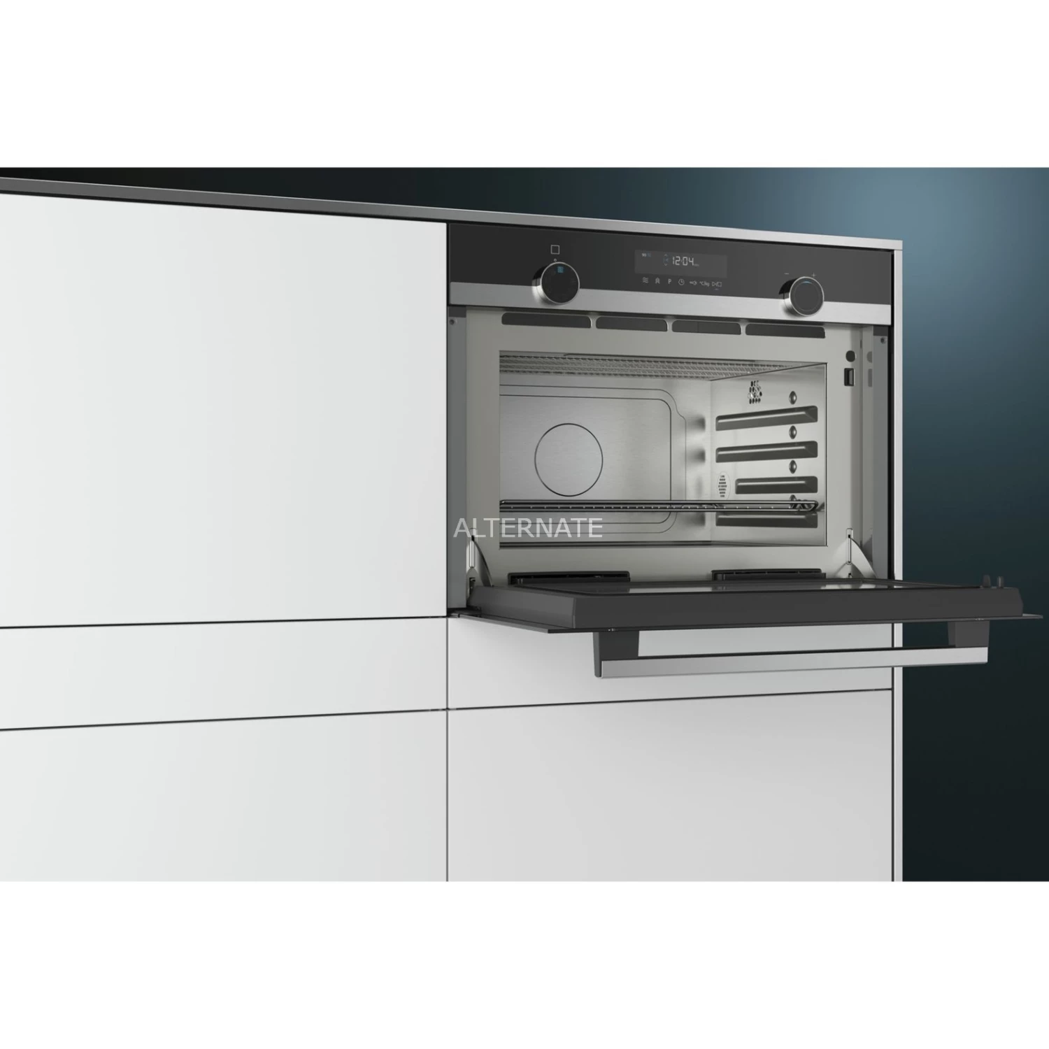 Einbau-Mikrowelle Siemens CO565AGS0 IQ500, Mikrowelle (edelstahl) – Bild 2