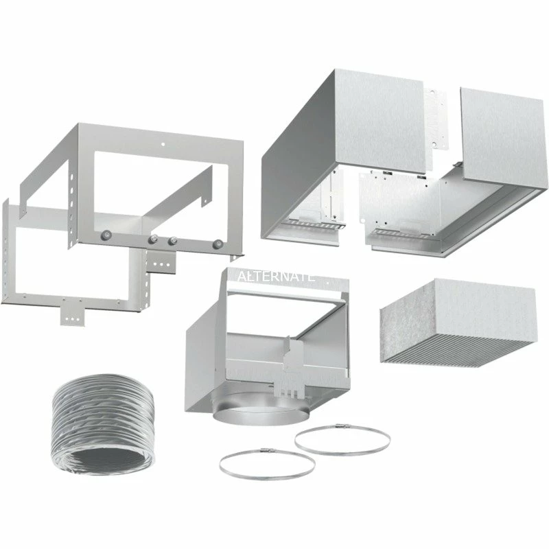 Zubehör Für Backofen Siemens CleanAir Umluftmodul LZ22CXC56, Umrüst-Set (silber) – Bild 2