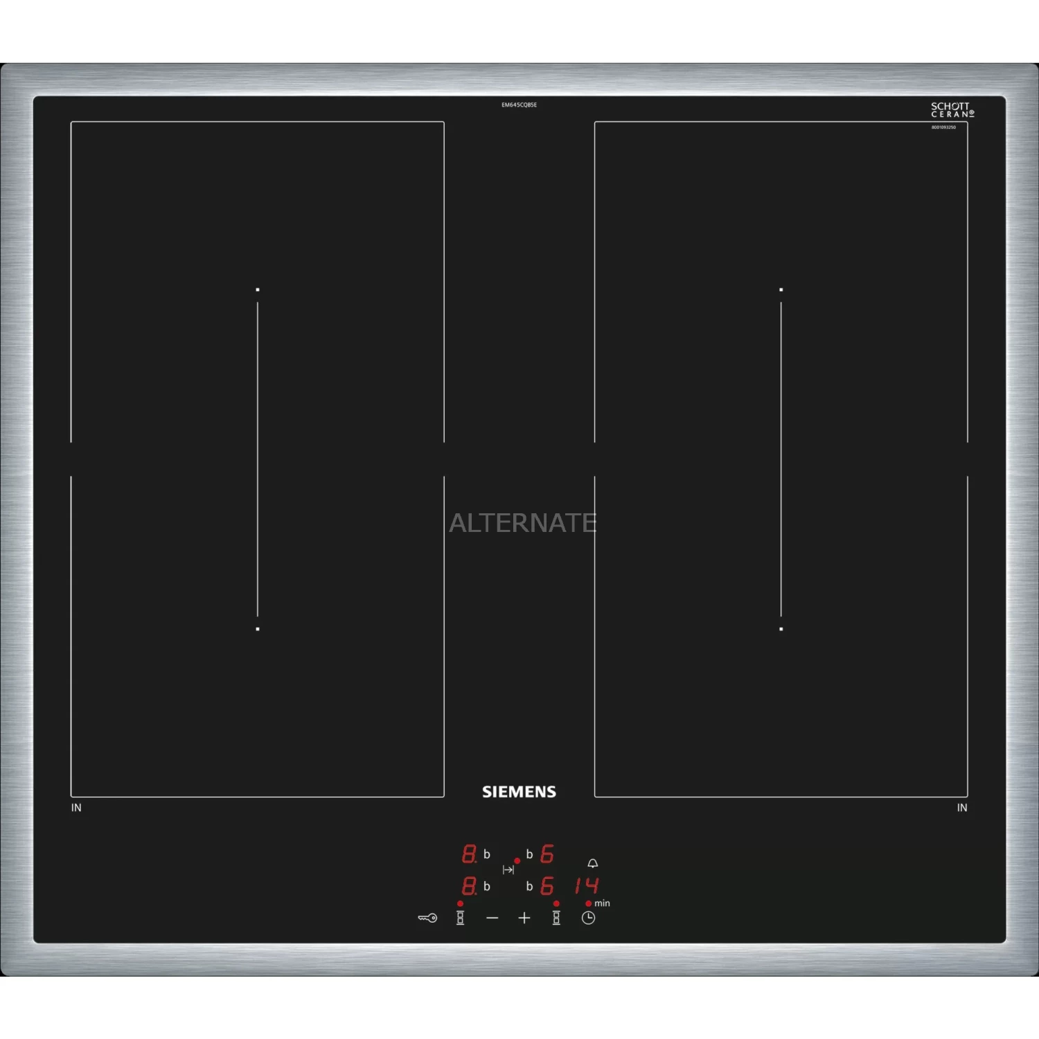 Einbauherd-Sets Siemens EQ521DA0ZM IQ500, Herdset (edelstahl) – Bild 3
