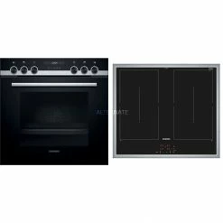 Einbauherd-Sets Siemens EQ521DB0ZM IQ500, Herdset (edelstahl)