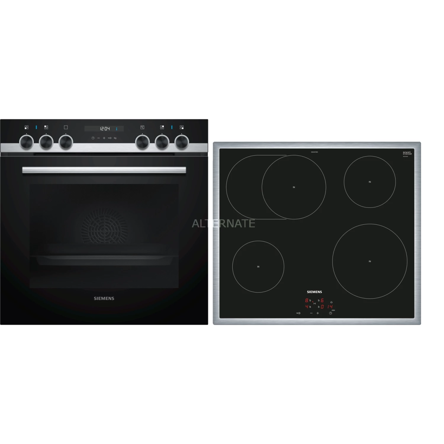 Einbauherd-Sets Siemens EQ521WA0V, Herdset (schwarz)