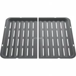 Zubehör Für Backofen Siemens Grillblech HZ625071, Grillplatte (anthrazit, 2-teilig)