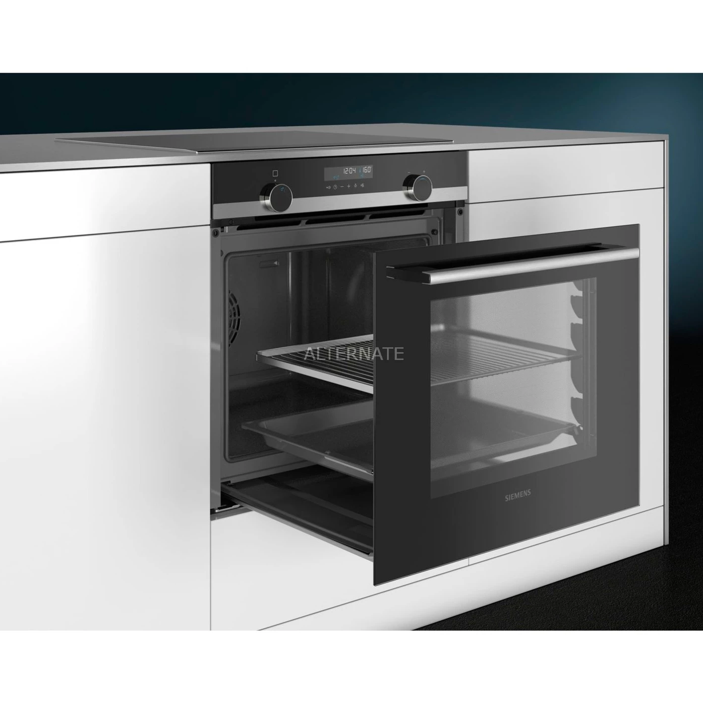 Backöfen Siemens HB578BBS6, Backofen (schwarz/edelstahl, Home Connect) – Bild 3