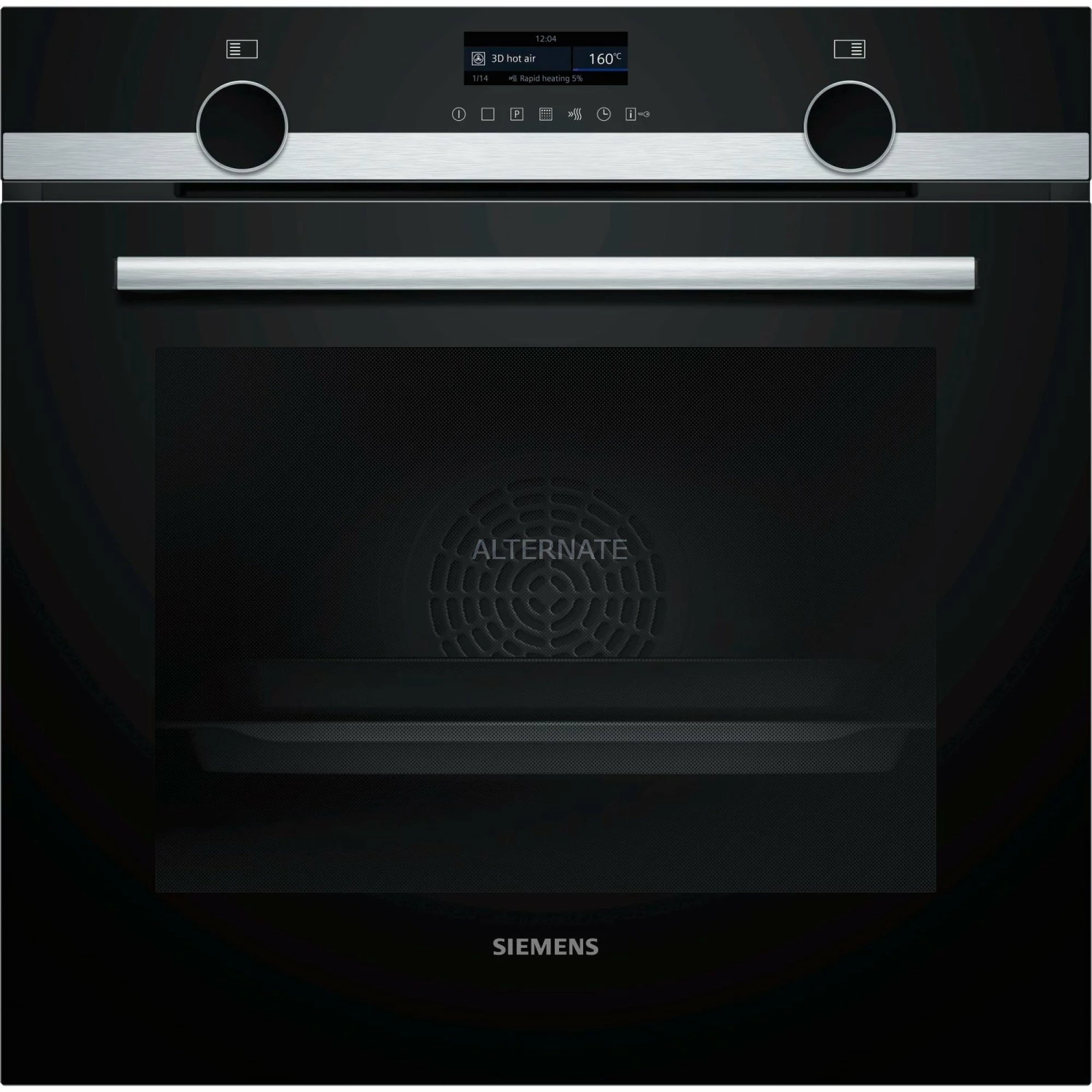 Backöfen Siemens HB579GBS0 IQ500, Backofen (schwarz/edelstahl)