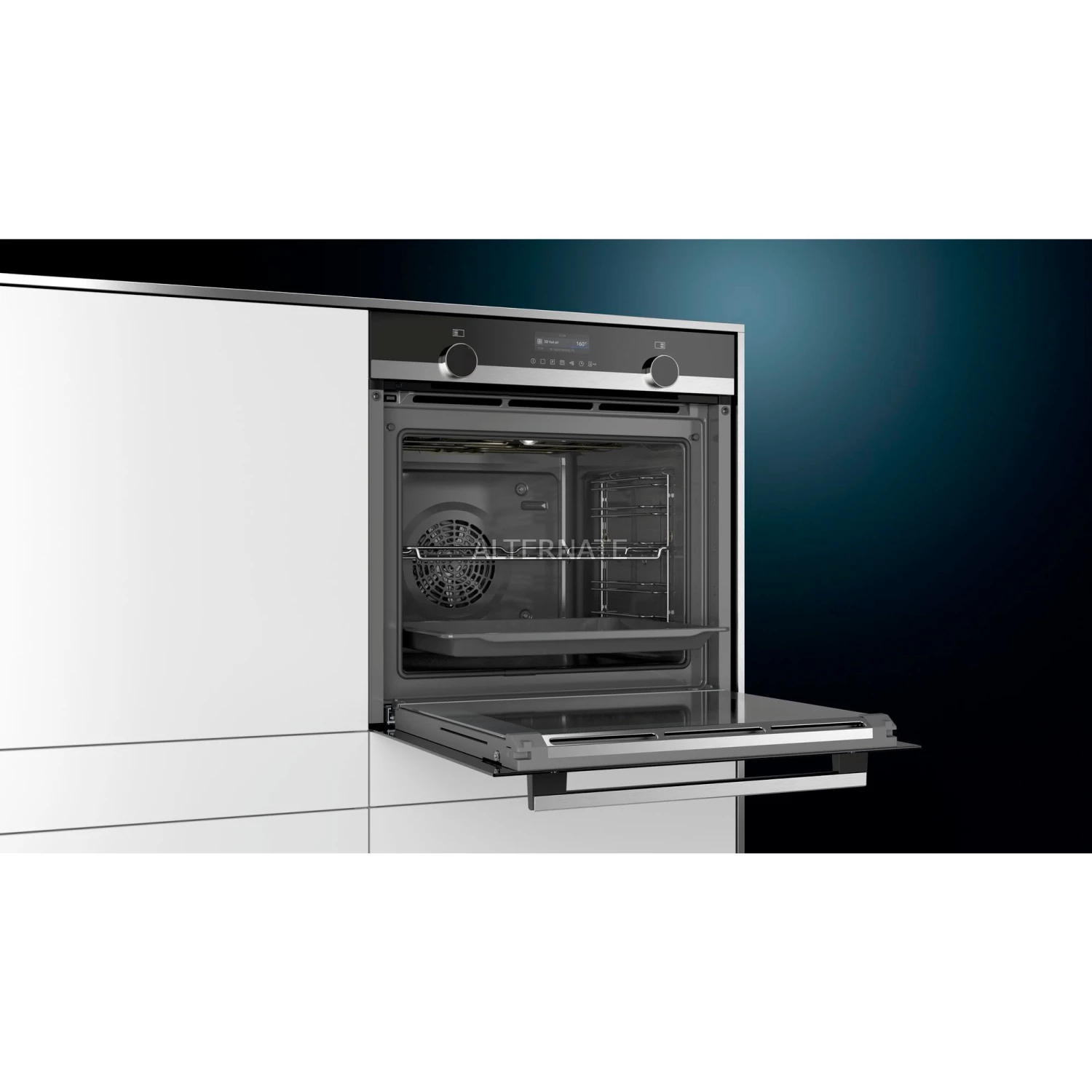 Backöfen Siemens HB579GBS0 IQ500, Backofen (schwarz/edelstahl) – Bild 4