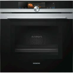 Backöfen Siemens HN678G4S6 IQ700, Backofen (schwarz/silber)