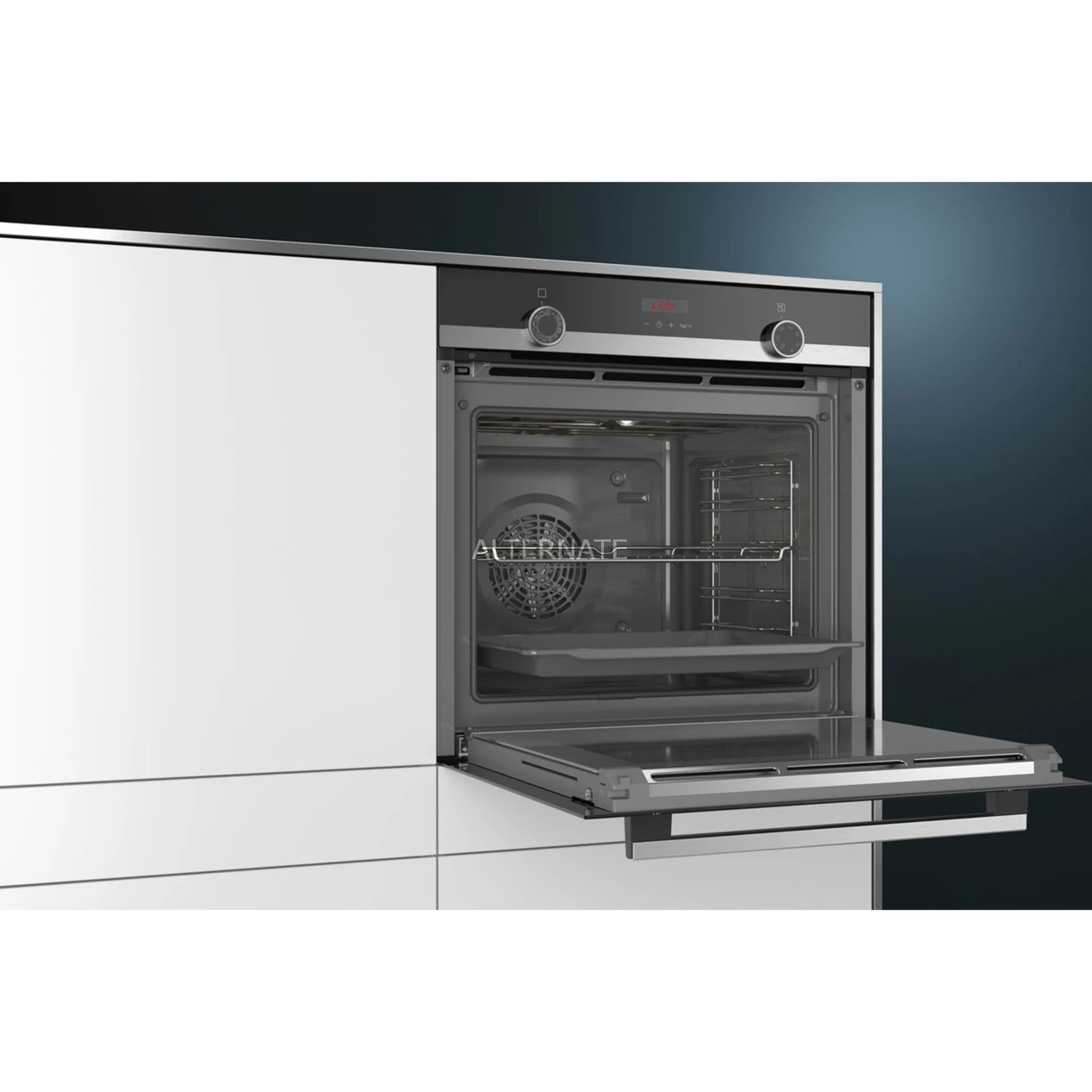 Backöfen Siemens HR574ABR0 IQ300, Backofen (schwarz/edelstahl, 60 Cm) – Bild 4