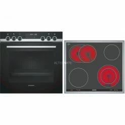 Einbauherd-Sets Siemens PQ521KA00 IQ500, Herdset (edelstahl)