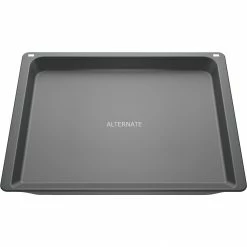 Zubehör Für Backofen Siemens Universalpfanne Keramische Antihaft-Beschichtung HZ532010, Backblech (dunkelgrau)