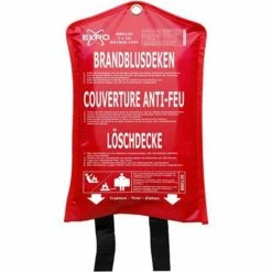 Zubehör Für Backofen Smartwares BBD130 Feuerlöschdecke (rot)