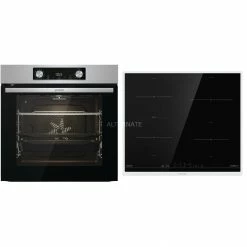 Backöfen-Sets Gorenje Steel Steam Pyro Set, Backofen-Set (edelstahl)